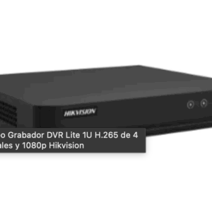 Grabador DVR Hikvision 4 Canales
